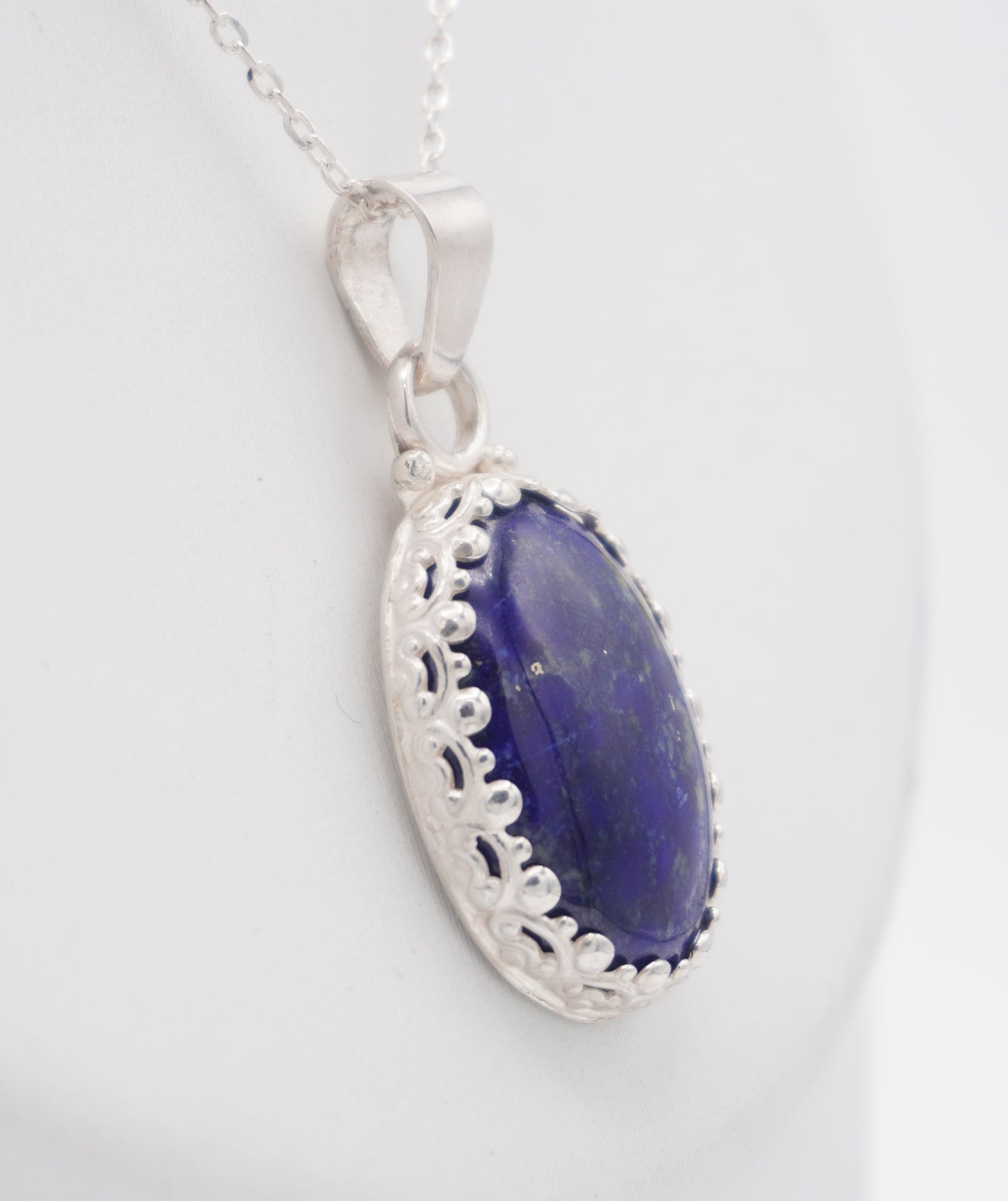 Oval Sodalaite Pendant