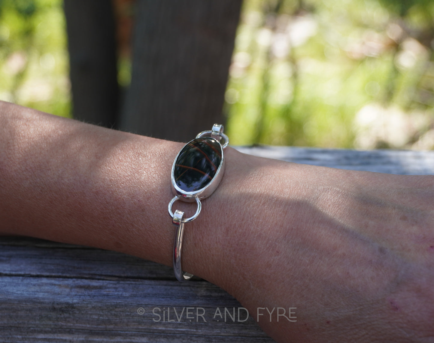 Tuxedo Agate Bracelet