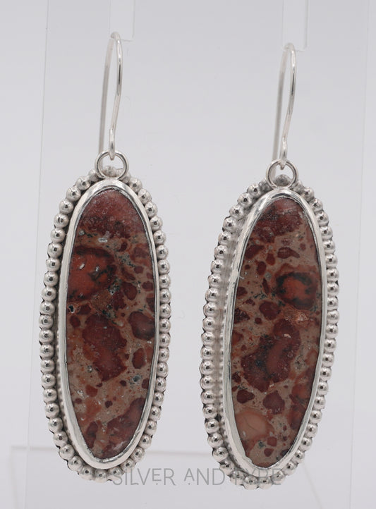 Asteroid Jasper Earrings
