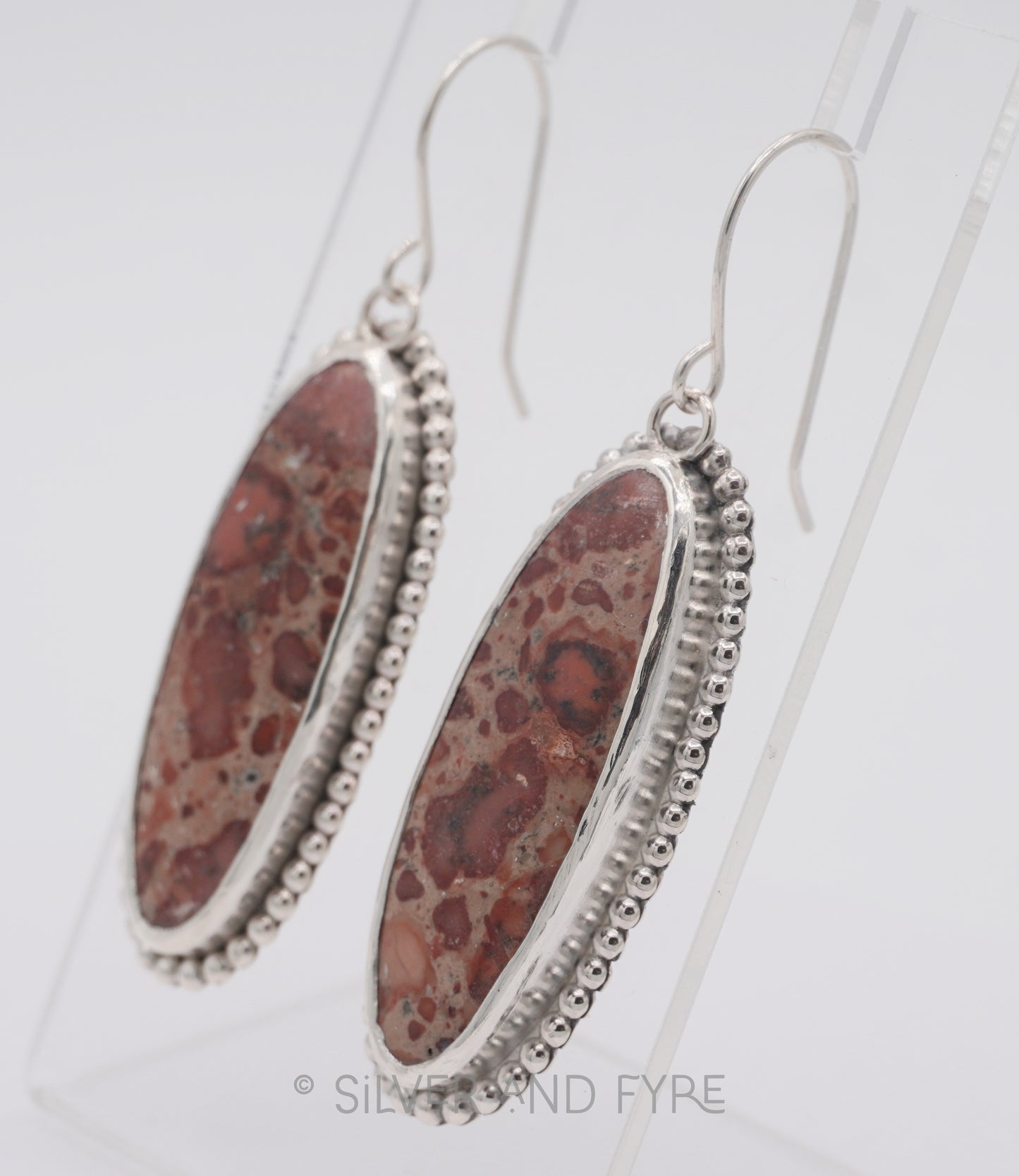 Asteroid Jasper Earrings