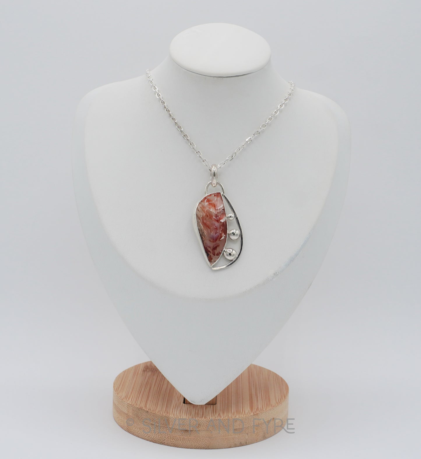 Howardite Pendant Necklace